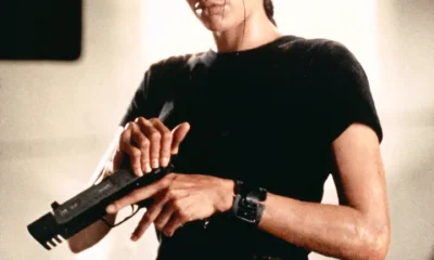 Angelina Jolie as Lara Croft in Tomb Raider