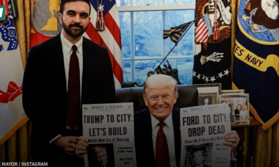 WATCH: Mayor Mamdani Dishes On Trump Chat