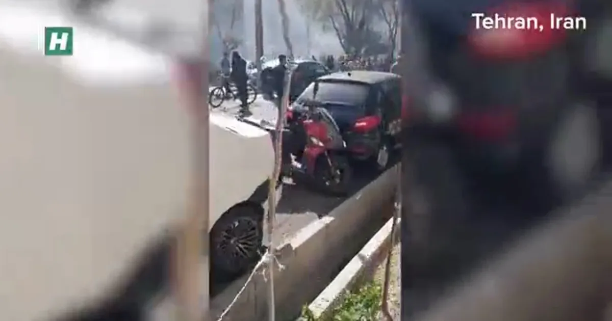 WATCH: Iran Airstrike Aftermath