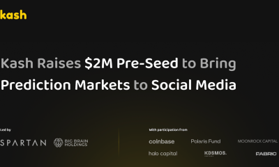 Kash Raises $2M for Social Media Prediction Markets