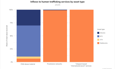 Human Trafficking Service Inflows by Asset Type