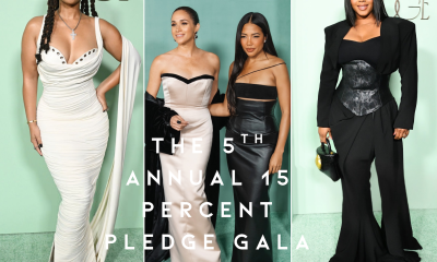 888 On The Scene At The 15 Percent Pledge Gala Tina Knowles And Meghan Markle In Harbison Claire Sulmers In Ant Lamourr And More 1