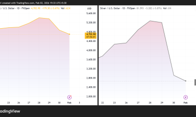 Gold and Silver Price Performance