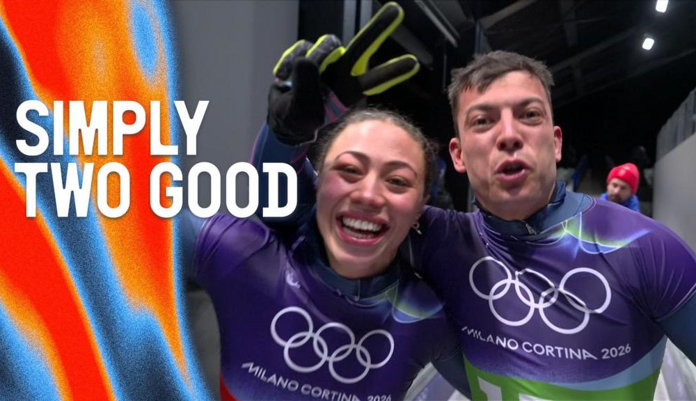 Tabby Stoecker and Matt Weston