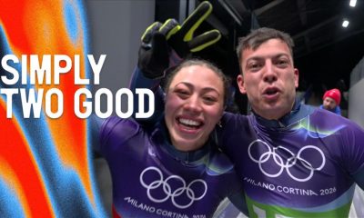 Tabby Stoecker and Matt Weston