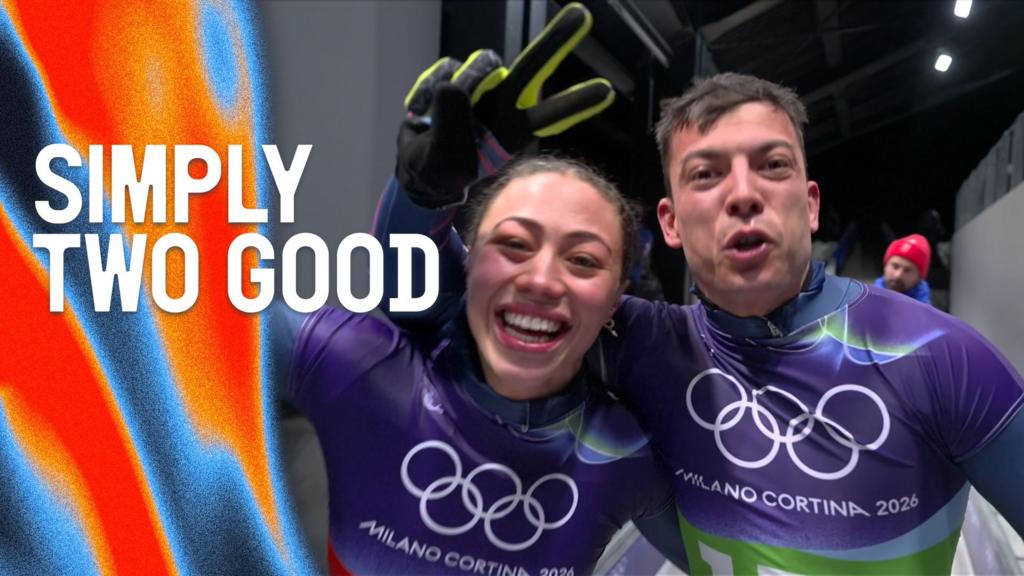 Tabby Stoecker and Matt Weston