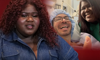 Gabourey Sidibe Brandon Frankel getty insta composite
