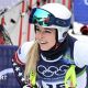 Lindsey Vonn after completing her second training run