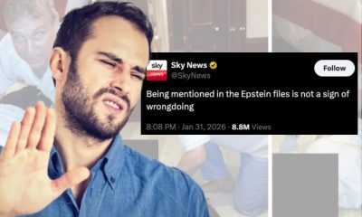 Sky News claim ‘being in Epstein Files not a sign of wrongdoing’