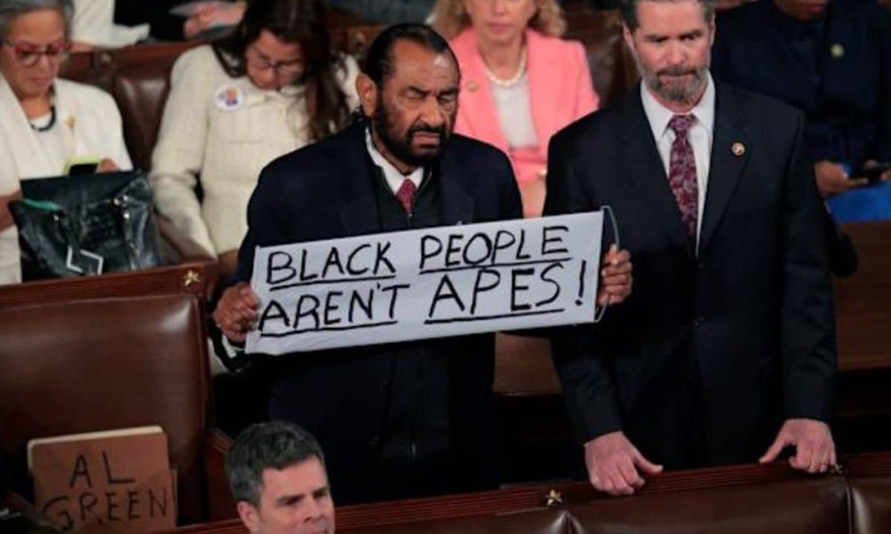 Al Green kicked out for defending humanity of Black people