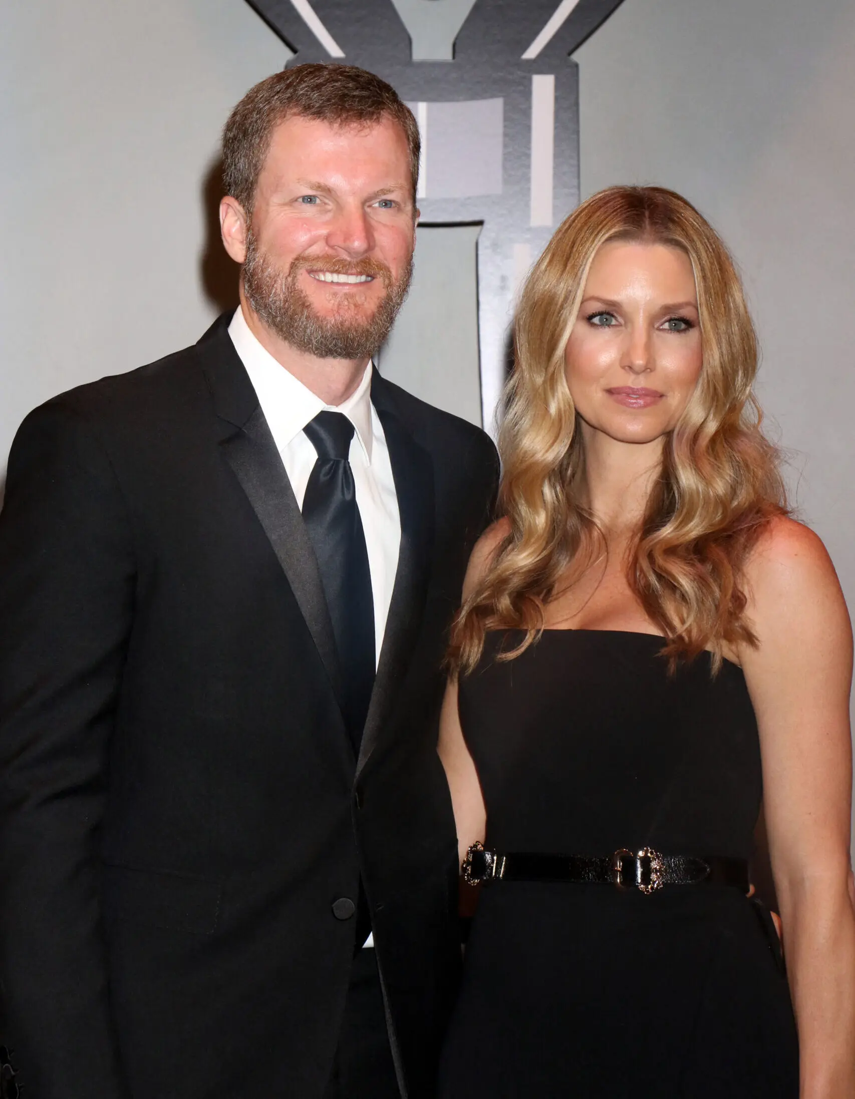 Amy Earnhardt and Dale Earnhardt Jr at the 2018 Nascar Awards in Las Vegas