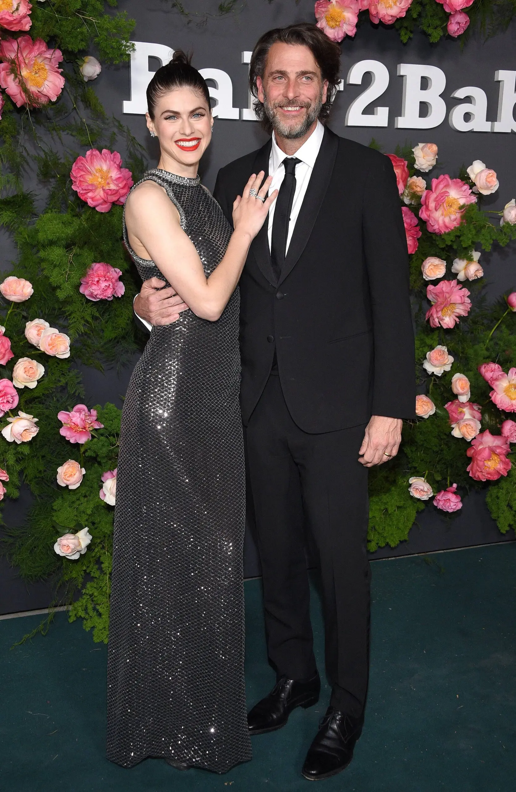 Alexandra Daddario and Andrew Form at Baby2Baby Gala