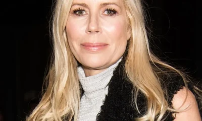Aviva Drescher attends Carmen Marc Valvo fashion show in New York