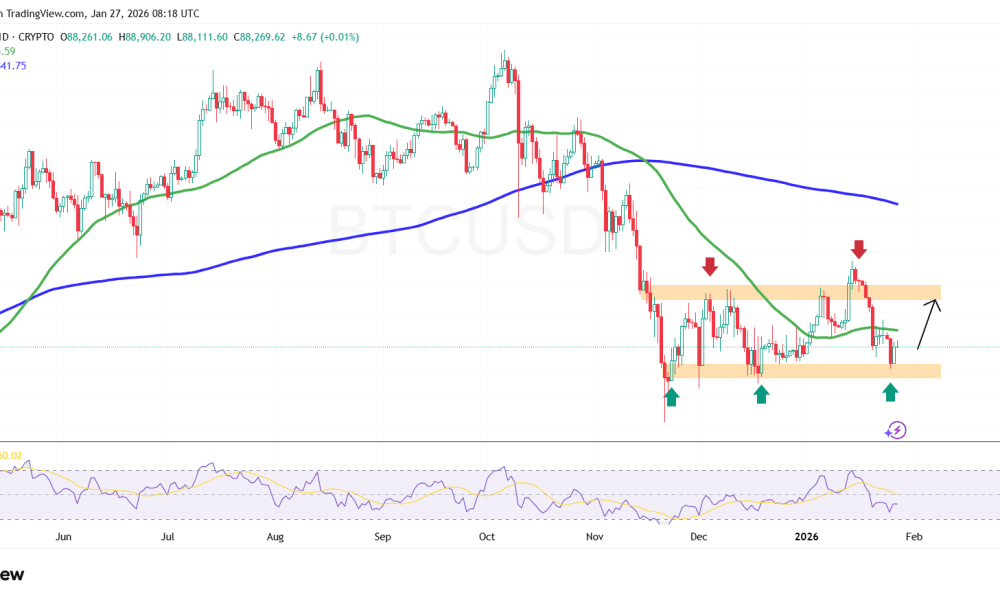 Bitcoin price Chart Analysis Source: TradingView