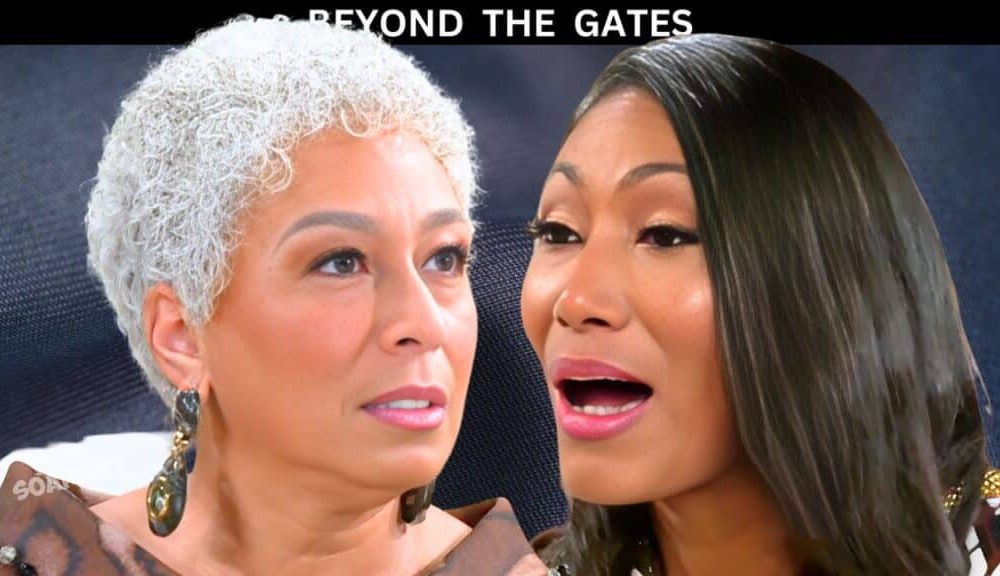 Beyond the Gates Spoilers: Anita Dupree (Tamara Tunie) - Dana "Leslie" Thomas (Trisha Mann-Grant)
