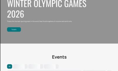 A fake ticket website