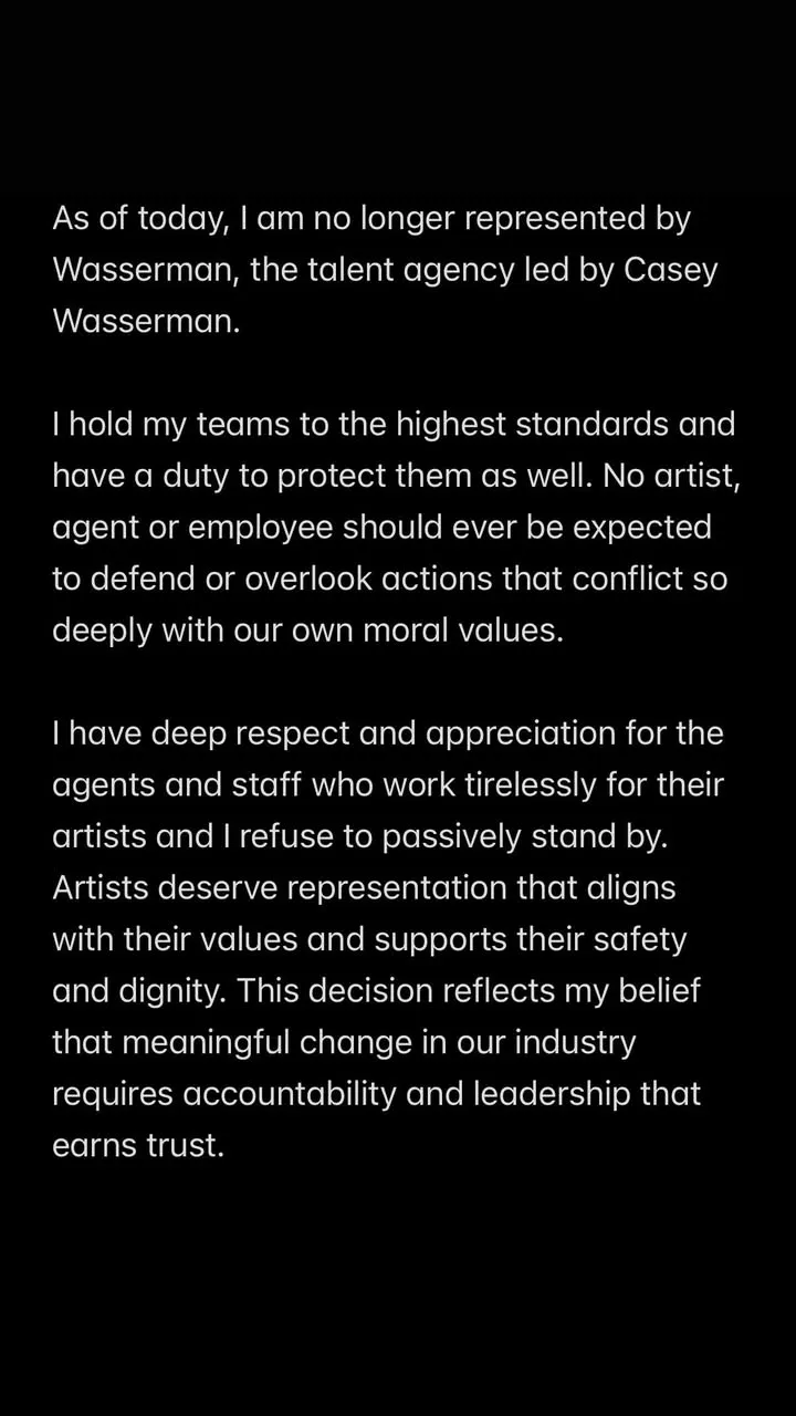 Chappell Roan Leaves Agency Over Owner's Connection to Jeffrey Epstein