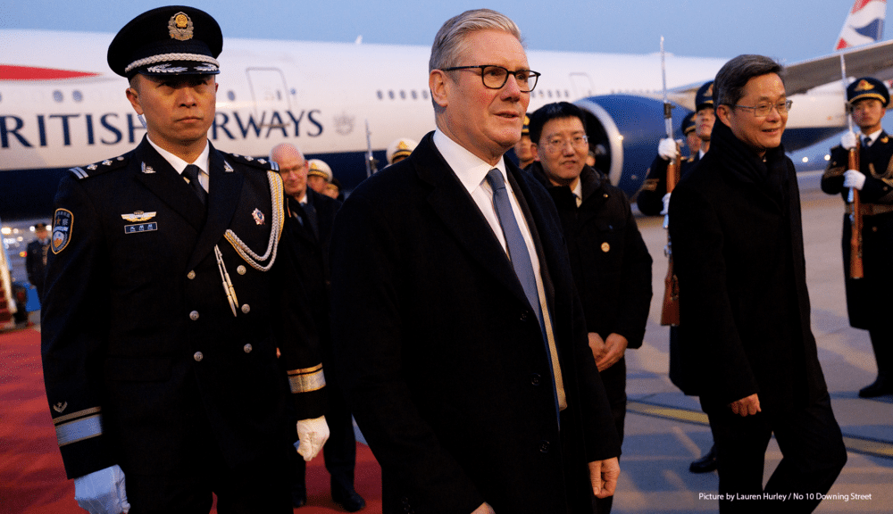 What does the UK want in its relations with China?