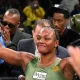Victory Night! Claressa Shields & Papoose Hit The Club After She Defeated Franchón Crews-Dezurn & Retained Heavyweight Title