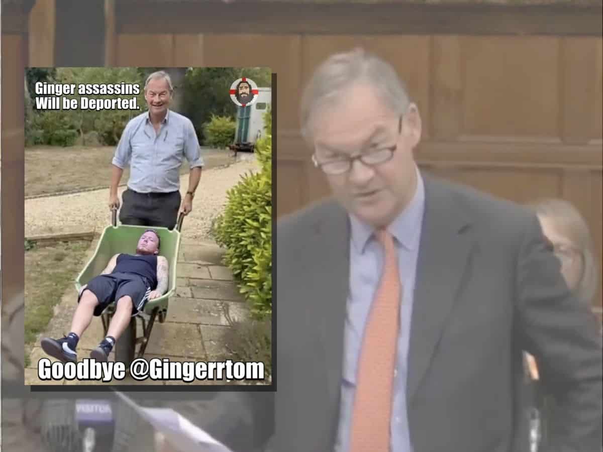 Rupert Lowe branded a 'hypocrite' as speech backfires