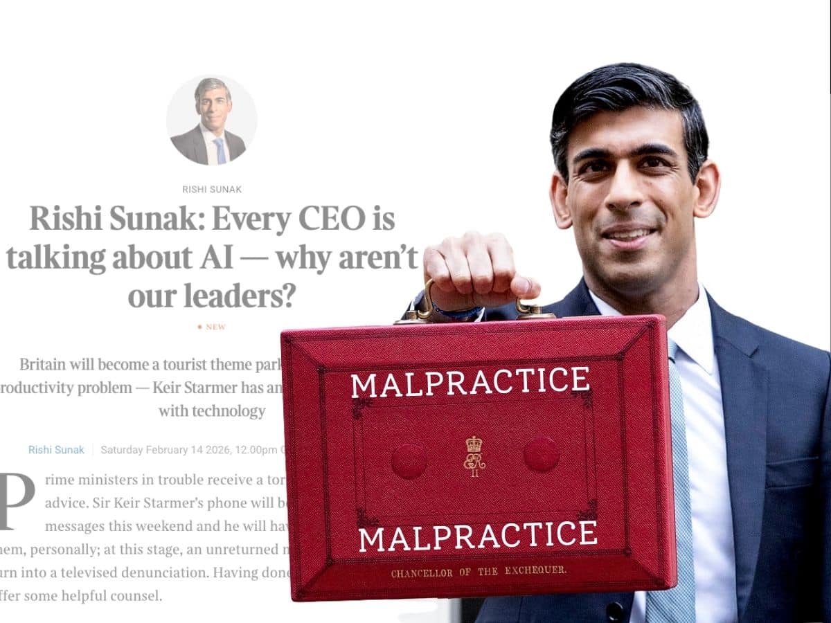 Rishi Sunak and the Times accused of blatant malpractice