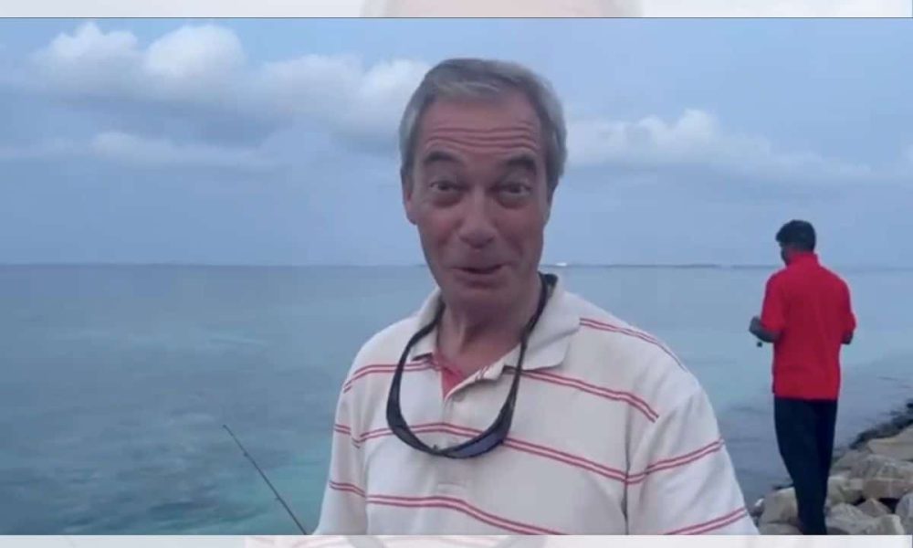 Farage cries about being turned away from military base