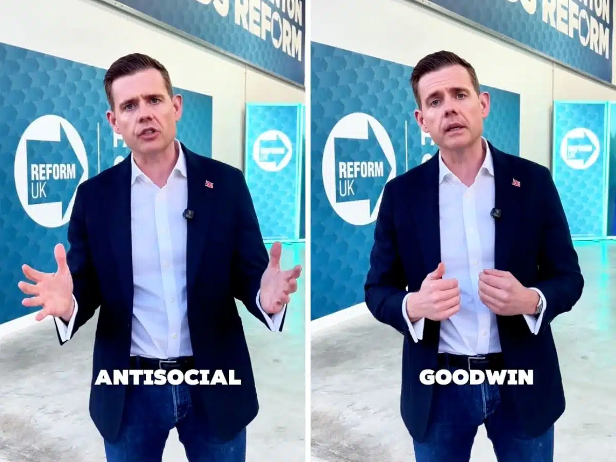 Matt Goodwin gives final F-U to the Muslims of Gorton & Denton