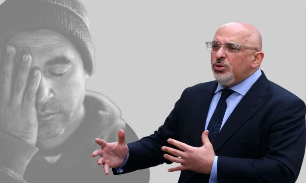 Zahawi terrified by tired London man