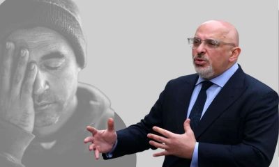Zahawi terrified by tired London man