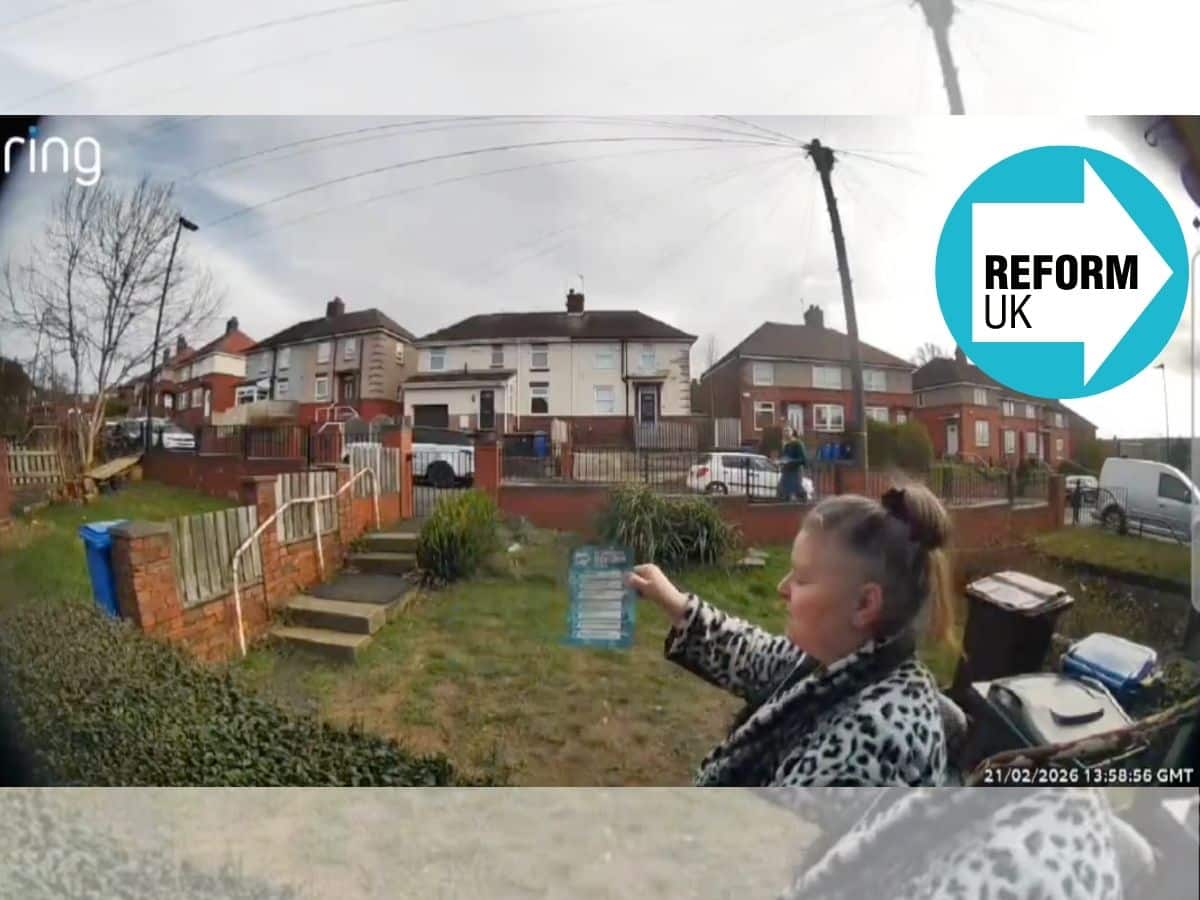 Reform door knocker told to 'fuck off' in Sheffield