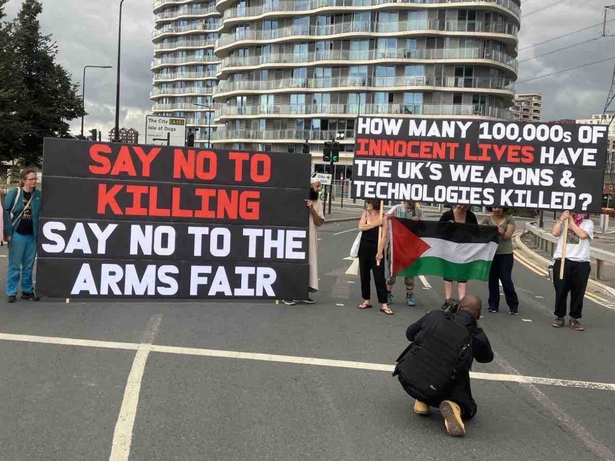 Undercover police spied on anti arms trade campaigners and exaggerated their threat to protect the arms industry