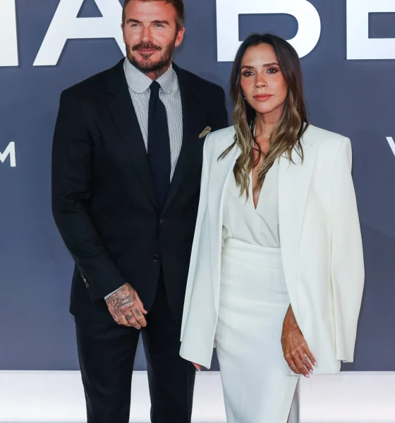 David Beckham at ''Victoria Beckham'' World Premiere In London, UK