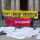 Christian protest at St Paul's demands an end to Rosebank oil field