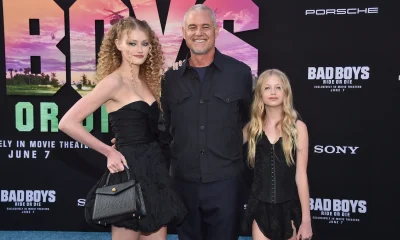 Eric Dane and his daughters attend Bad Boys: Ride or Die Los Angeles Premiere