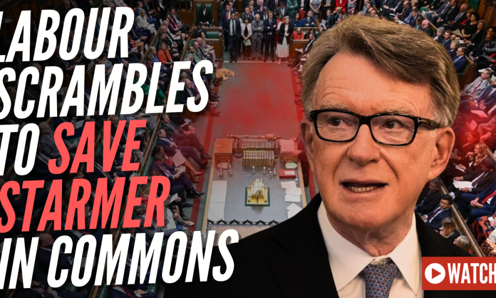 LIVE: Commons Debates and Votes on Mandelson Files