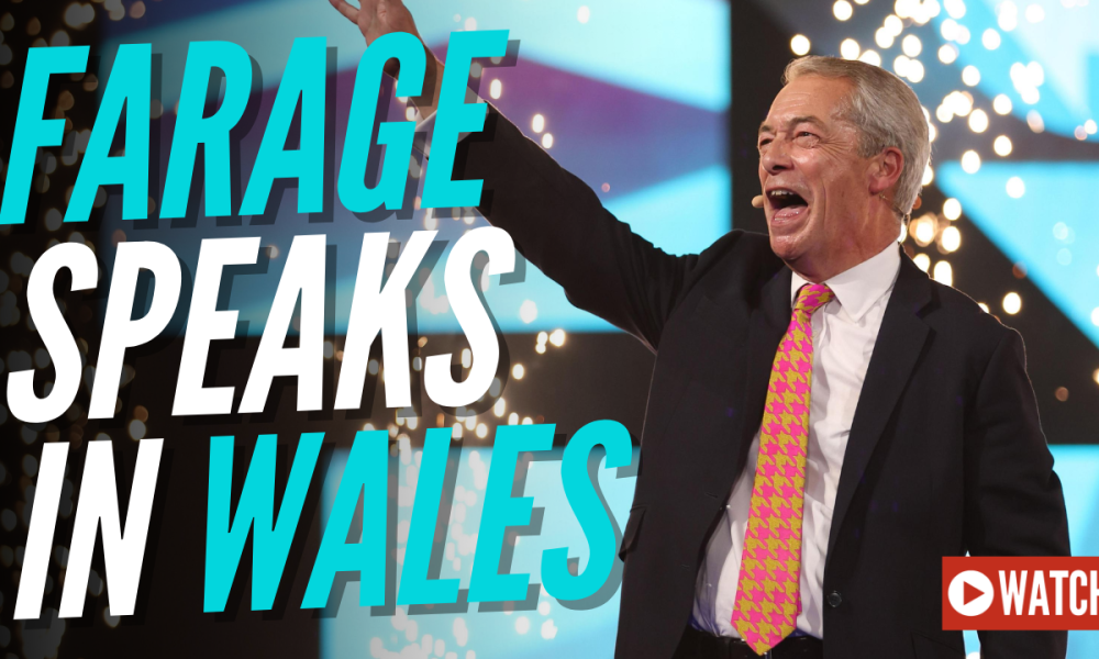 LIVE: Farage Makes ‘Special Announcement’ in Wales