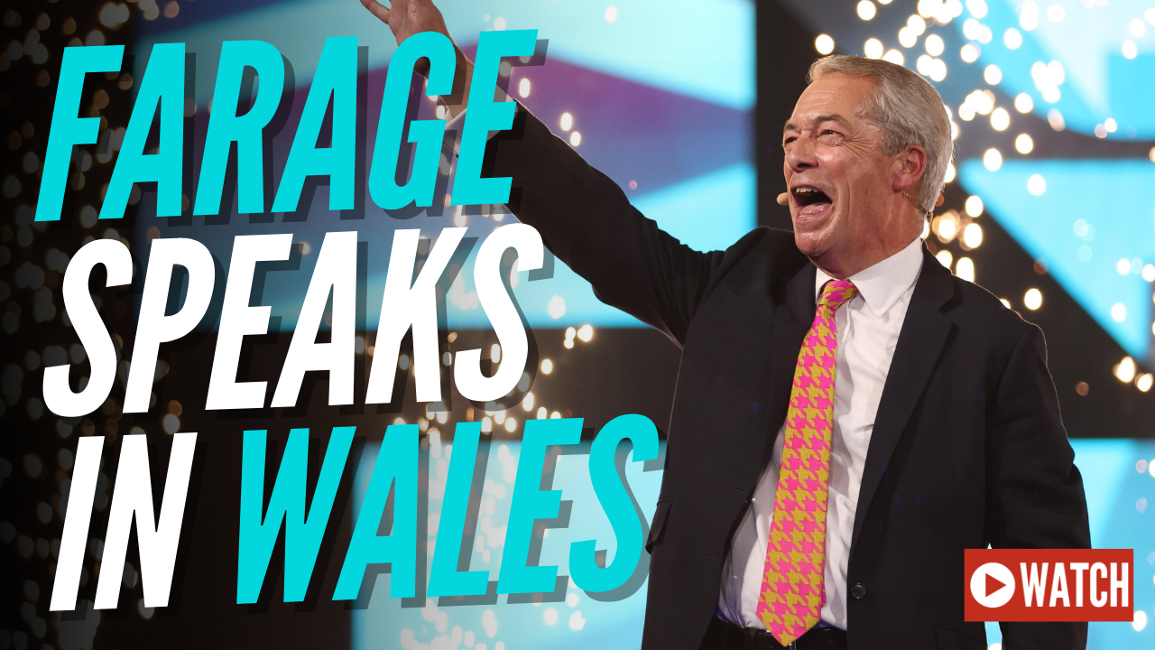 LIVE: Farage Makes ‘Special Announcement’ in Wales