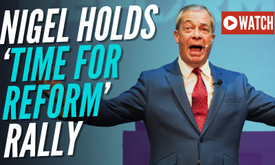 LIVE: Farage Holds Reform Rally in Birmingham