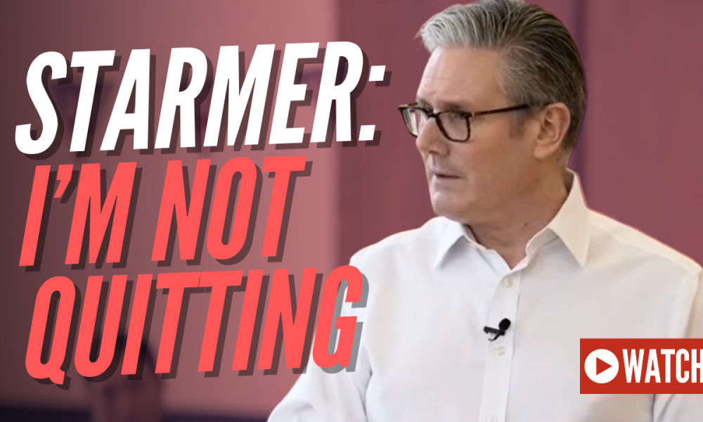 Starmer: I Will Never Walk Away From the Mandate I Was Given