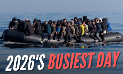 605 Small Boat Migrants Arrive in One Day