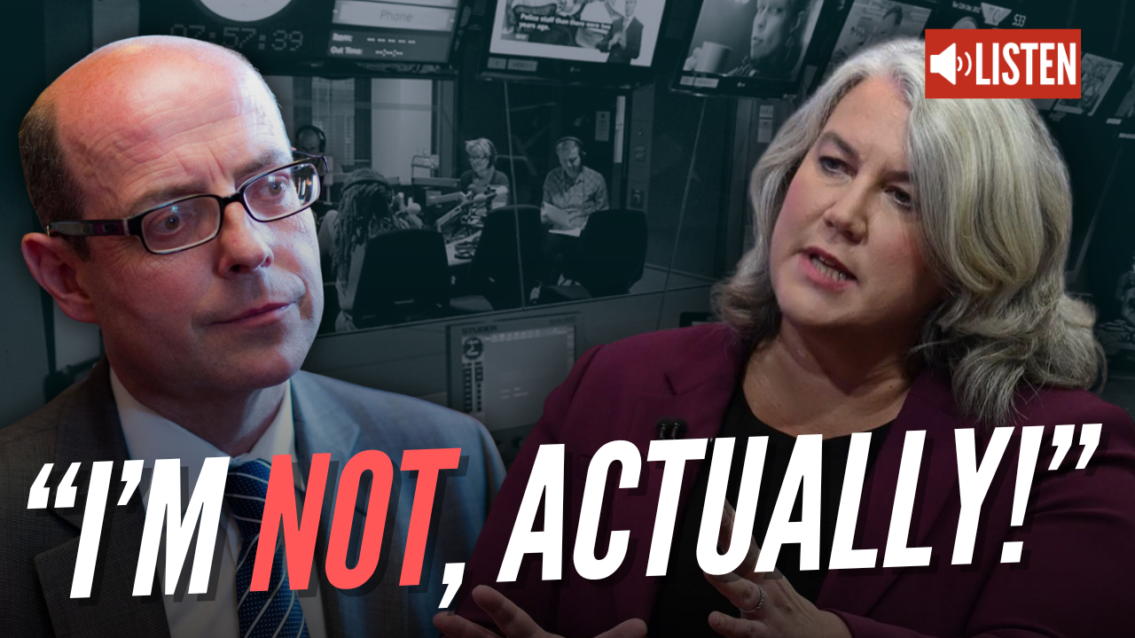 LISTEN: Nick Robinson Accuses Heidi Alexander of Reading Script in Car-Crash Interview