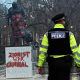 Man Arrested After Churchill Statue Defaced