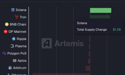 largest stablecoin inflows