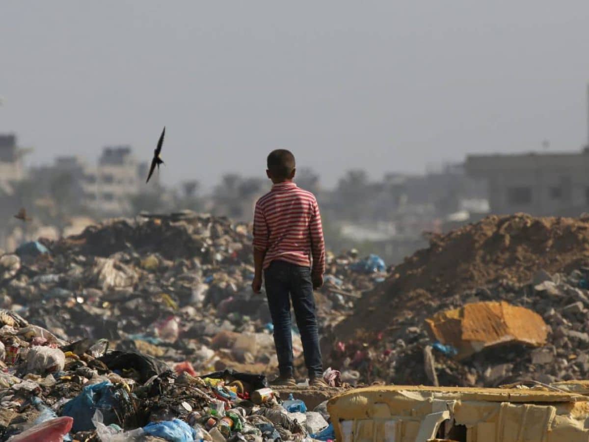 a silent bomb under the rubble