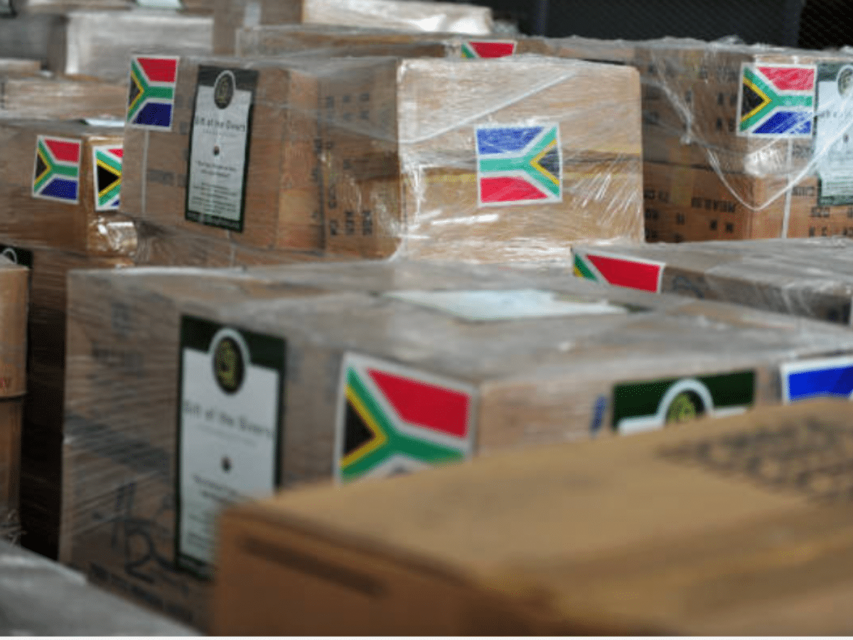 French Israelis attempted to block aid