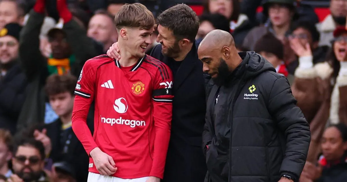 Tyler Fletcher reveals Michael Carrick message on 'mad day' of Man Utd debut | Football