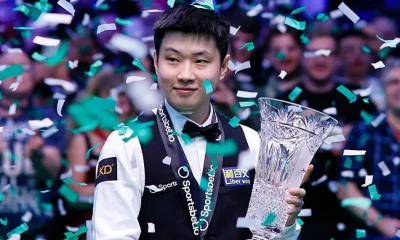 John Higgins makes Zhao Xintong prediction after 'genius' wins historic latest title