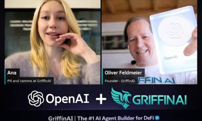 Griffin AI reports 57% MoM growth in agent usage and receives a second OpenAI milestone trophy for 20B+ tokens processed.