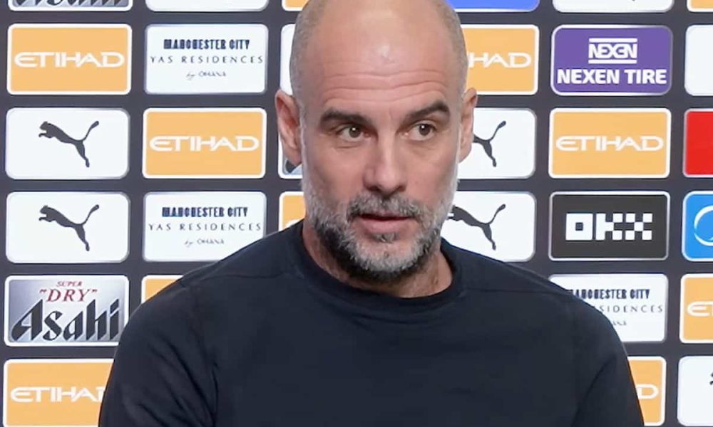 Guardiola turns the tables and lectures the press