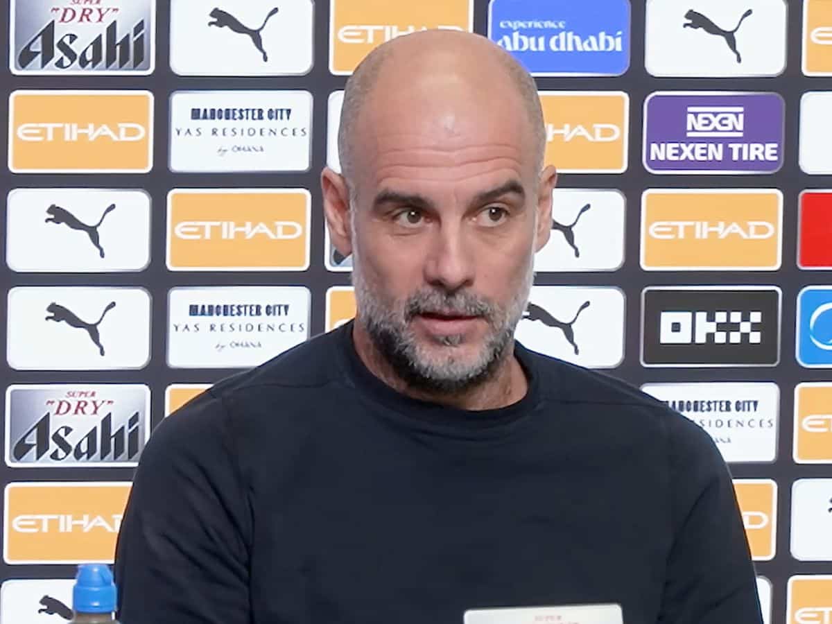 Guardiola turns the tables and lectures the press